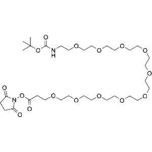 Verkrijg Boc-NH-PEG10-NHS ester – Hoogzuiver | Online