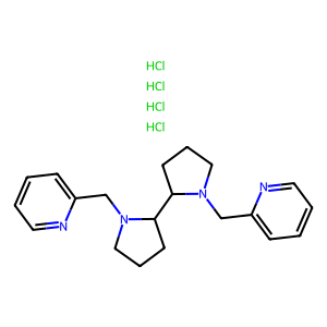 Kopen (2R,2'R)-(+)-[N,N'-Bis(2-pyridylmethyl)]-2,2'-bipyrrolidine tetrahydrochloride