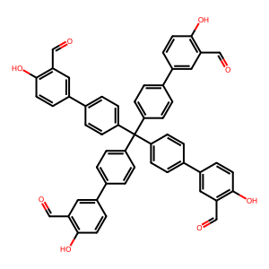 Koop 4',4''',4''',4'''''-Methanetetrayltetrakis(4-hydroxy-[1,1'-biphenyl]-3-carbaldehyde) Hoge Kwaliteit