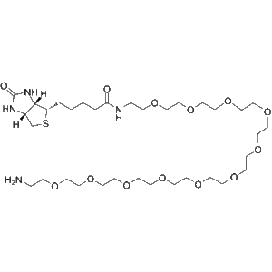 Kopen Biotine-PEG11-amine: Hoge Zuiverheid Reagens online