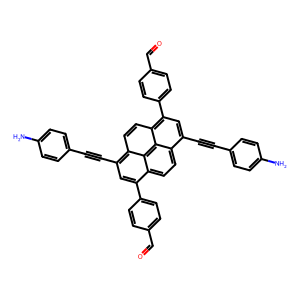 Kopen 4,4'-(3,8-Bis((4-aminophenyl)ethynyl)pyrene-1,6-diyl)dibenzaldehyde - Hoge Kwaliteit