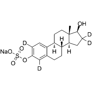 Verkrijg 17β-Estradiol sulfaat-d4 natrium – Zuiver