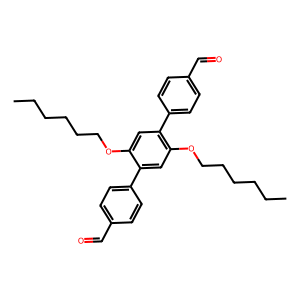 Koop Bis(hexyloxy)terfenyl Dicarbaldehyde - Hoge Zuiverheid